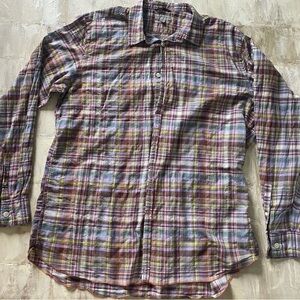 XL Men's Plaid Martin Gordon button down dress shirt.